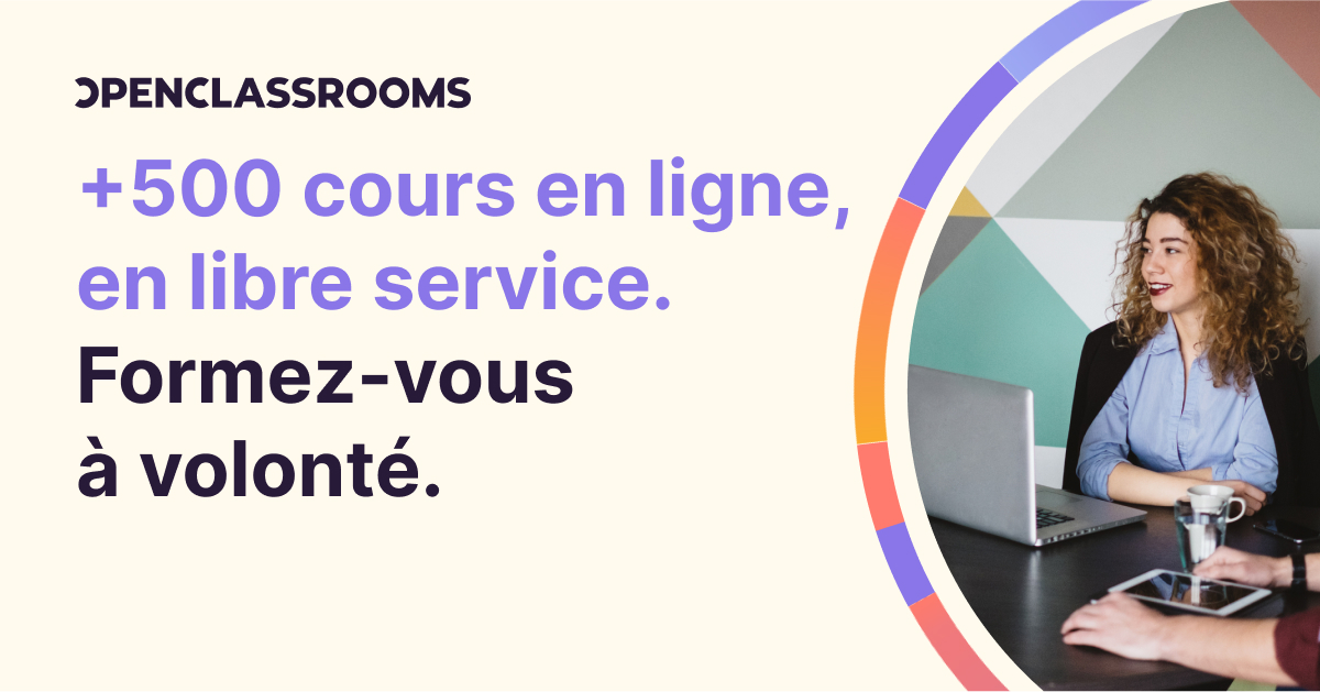 Int gration openclassrooms formations et cours en ligne